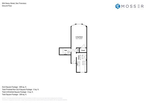 954 Geary St Studio-1 Bed Apartment for Rent - Photo Gallery 14